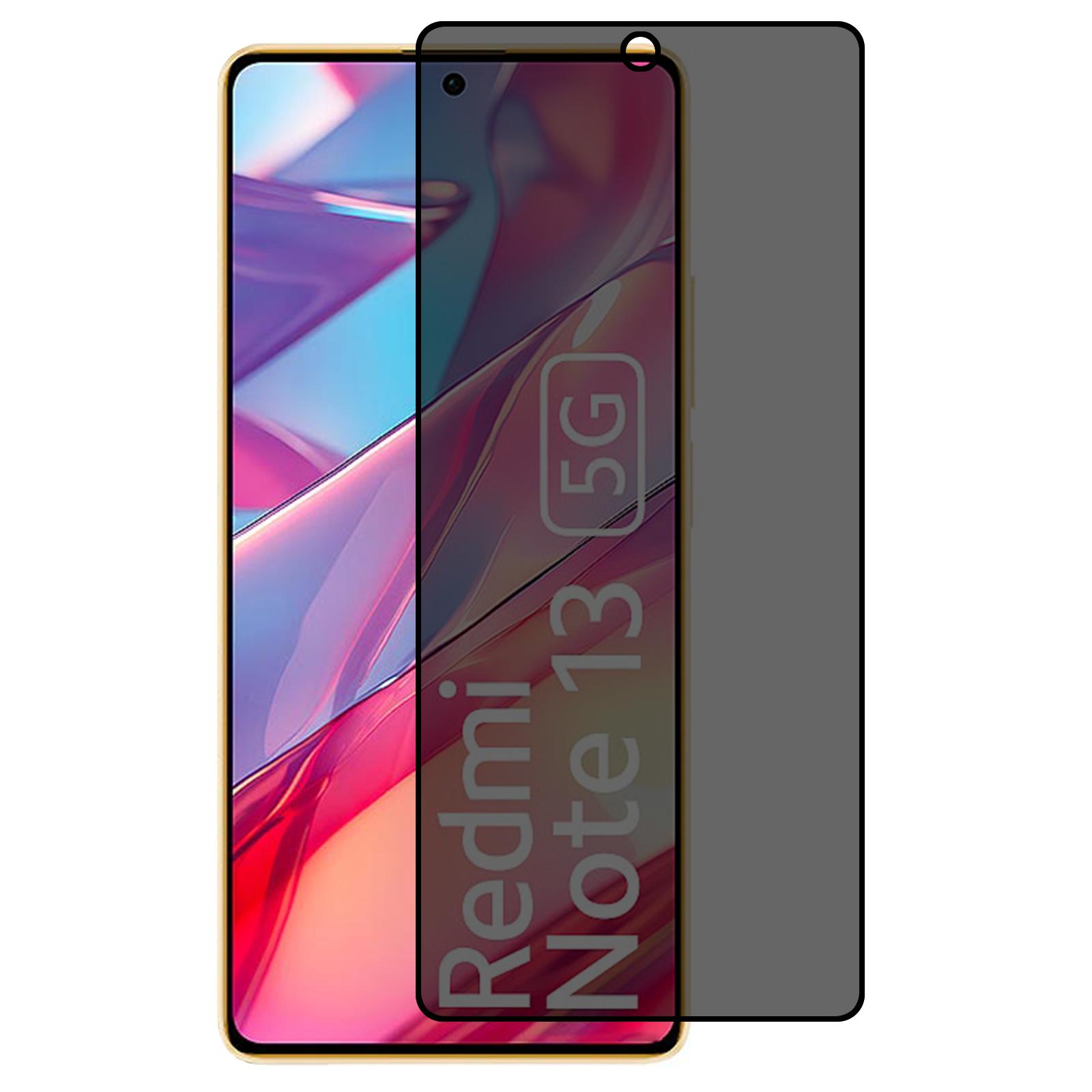 

Захисна плівка для екрану з функцією конфіденційності для Xiaomi Redmi Note 13 5G/Note 13 Pro 5G/Note 13 Pro 4G/Poco M6 Pro 4G Високоалюмосилікатне скло As Shown A