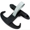 Car Trunk Horn Hook for New Volkswagen Magotan, Passat, Sagitar, and CC - Includes Screws, No Logo