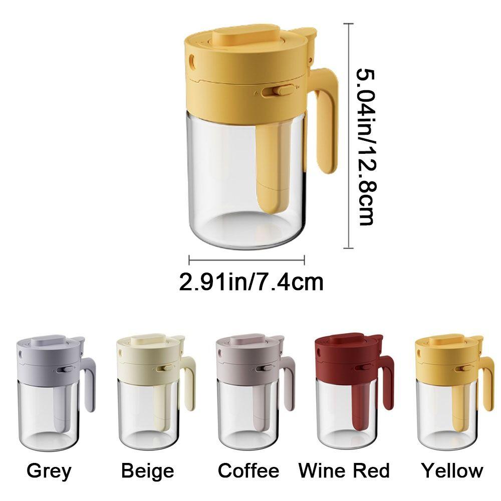 Sealed Glass Spice Bottle Moisture-proof Spice Sorting Bottle 2 In 1 Salt Container  Kitchen
