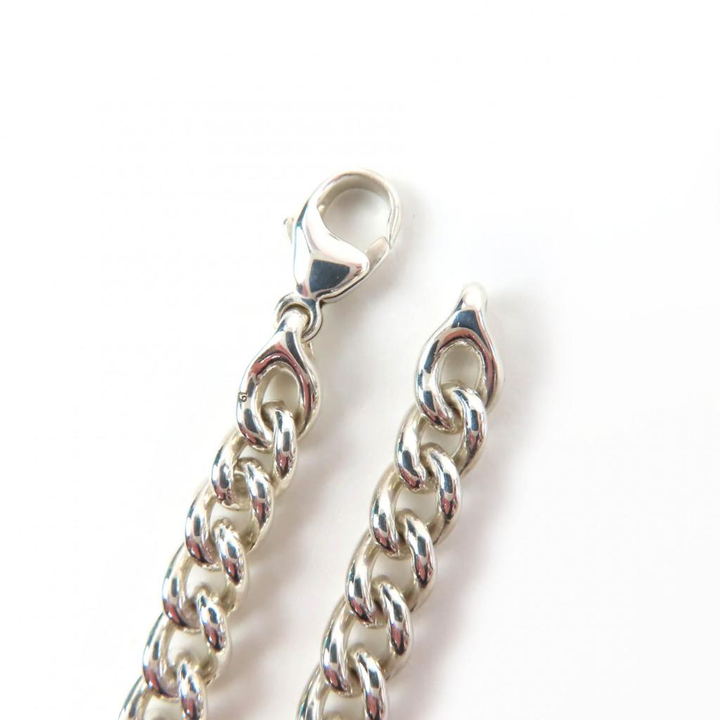 Excellent TIFFANY&Co. Forge Link Bracelet Current product Silver AG925 19 Used