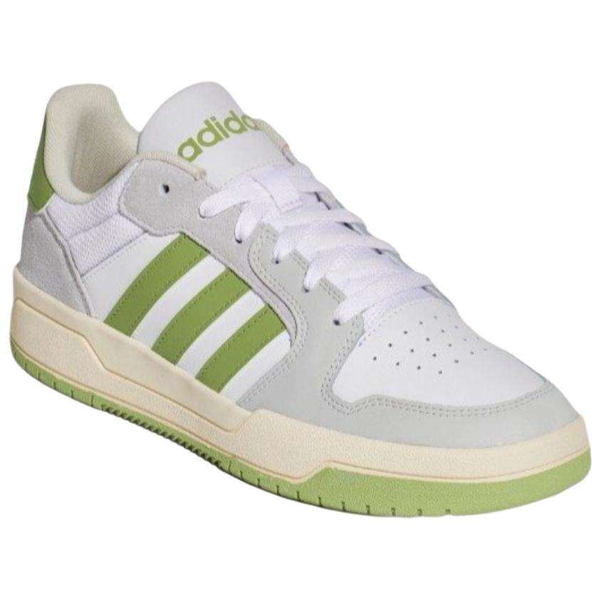Adidas ENTRAP Low top Skateboard Shoes Unisex White Gray Green