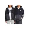 Adidas Future Icons 3-Stripes Colorblock Hoodie Unisex Tops Black IB6130