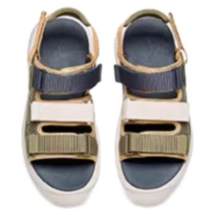 Anta Comfortable Versatile Fashion Beach Sandals Men Sandals Green 112538512-4