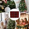 Christmas Tree Balls 12 Pieces Velvet Shatterproof Shatterproof Balls Christmas Tree Ornaments For Indoor Outdoor Mantel Kitchen