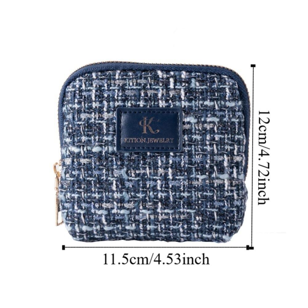 Multi-layer Jewelry Packing Bag Bracelet Necklace Velvet Jewelry Holder Jewelry Storage Bag  Travel