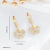 Versatile Gold-Plated Zircon Butterfly Ear Cuffs for Women