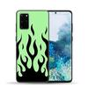 Fire Artistic Flame Silicone Case For Samsung S22 S21 Ultra S20 Fe Plus A53 A73 A52 A72 A51 A71 A22 A12 A32 A50 A33 A13 Cover