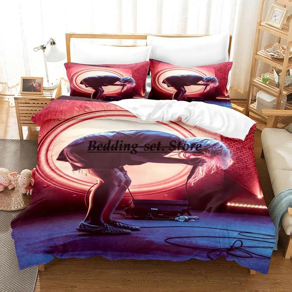 100 Gecs Bettwäscheset Einzelbett Twin Full Queen King Size Bettset Aldult Kind Schlafzimmer Bettbezugsets 3D-Druck Anime Bettlaken-Set