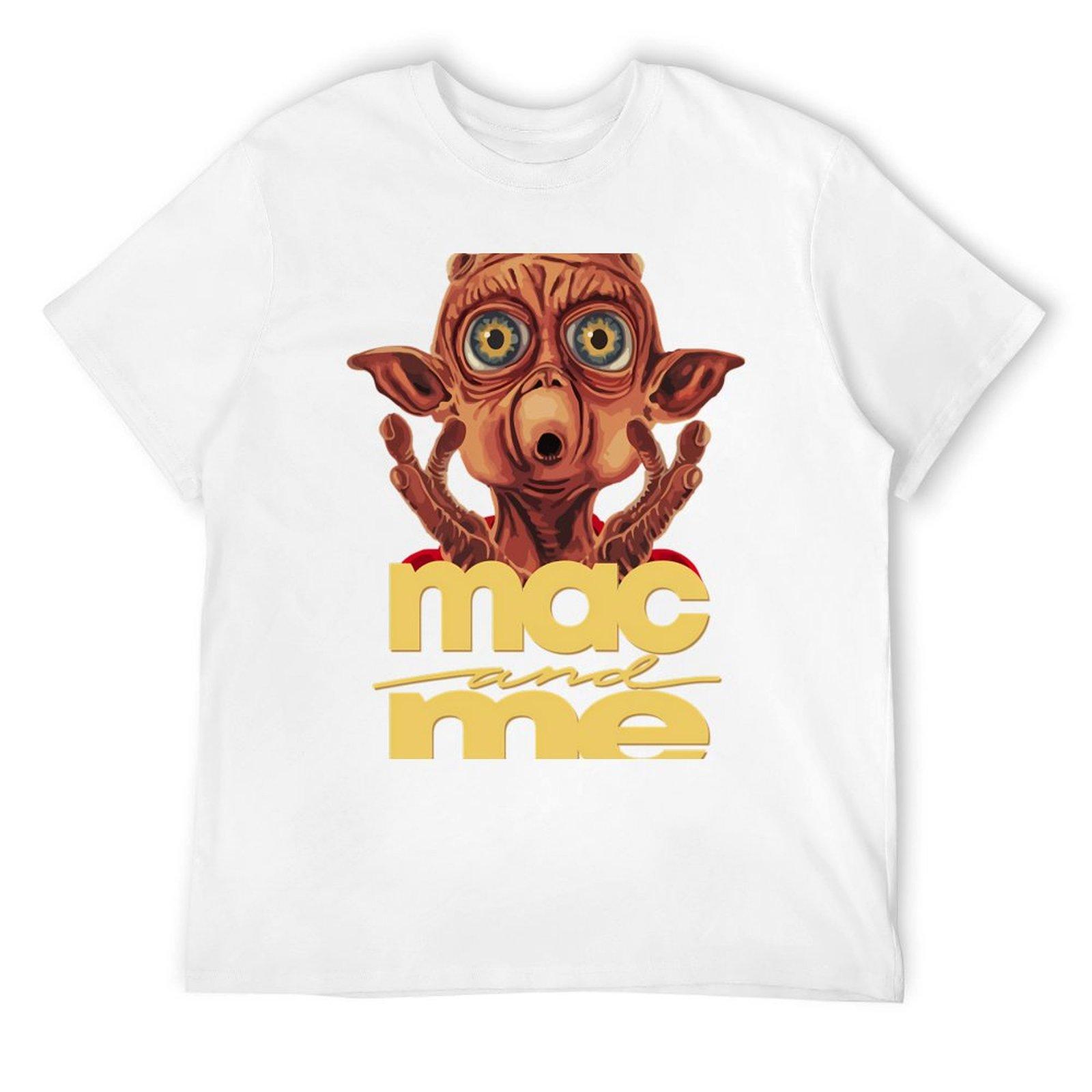 Футболка Mac and Me черная свитшот приталенные футболки для мужчин S