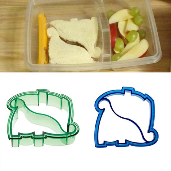 Forma di Dinosauro Divertente Tagliapane per Sandwich Toast Biscotti Torta Stampo Fai-da-te
