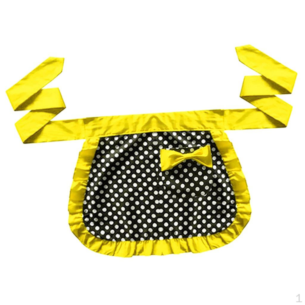 Kitchen Apron with Cooking Apron, Women Half