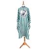 Professional Retro Stripes Hairdressing Bibs Comfortable Non-Stick Hair Baking Apron Breathable Hairdressing Supplies