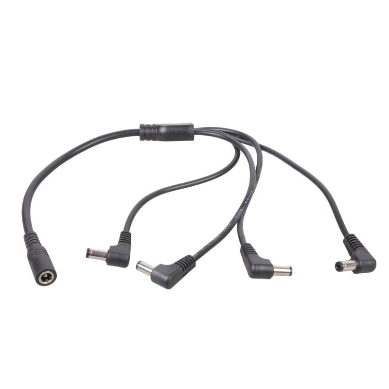 DC5521 Y Splitter Power Cable 5.5x2.1mm Female To 2/3/4 Male Extension Cord for CCTV LED Light Bar 40CM