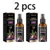 EELHOE Spray capillaire oignon romarin Hydratation profonde Cuir chevelu Lisse & Brillant Spray revitalisant pour cheveux