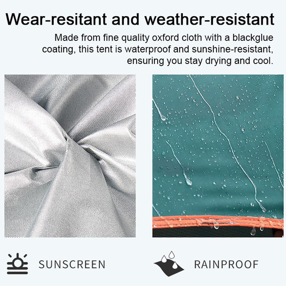 Foldable Outdoor Camping Rainproof Sunshine-proof Tent Automatic Quick-opening Tent Fishing Hiking Sunshine Shelter