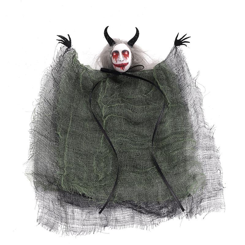Festival Atmosphere Prop Halloween Fun Evil Ghost Figurine Pendants Home Decor Creative Decoration for Haunted Houses At Parties