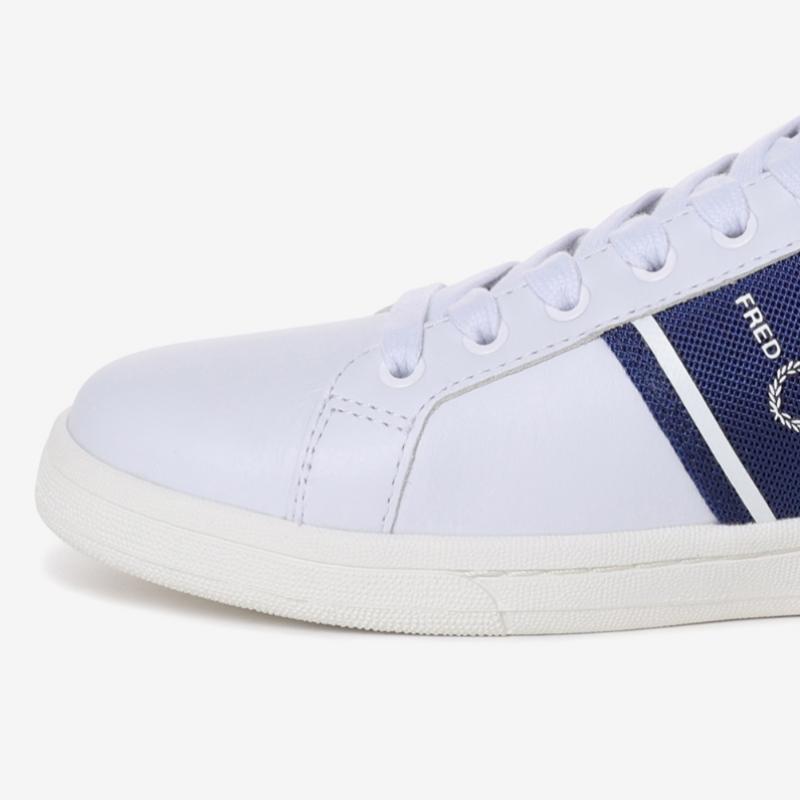 Fred Perry Unisex Leather Sneakers B721 Leather Graphic Sfpu2315305 134