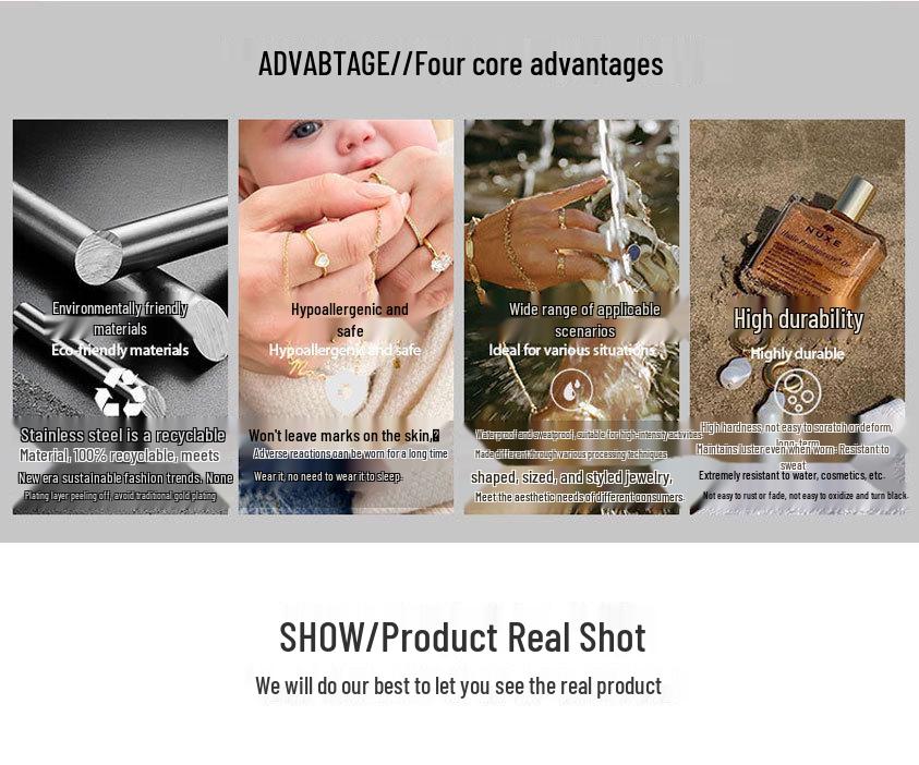 European & American Ocean Style Stainless Steel Bracelet with Starfish, Seashell, Coral Flowers, and Natural Stone Bangle Hand Jewelry.