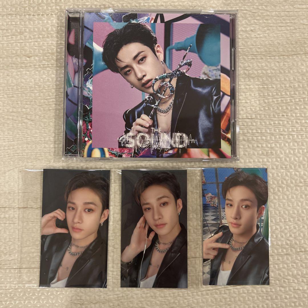 

[USED] straykids Bangchan the sound FC limited edition trading card CD set