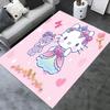 Office Rug Hello Kitty, Princess Anti-Slip Rug, Machine Washable for Living Room, Bedroom, Office, Multiple Sizes, Bedroom Mat, Decorative Mat, Durabl