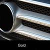 Angelguoguo Car Front Grille Bumper Trim Decoration Cover Sticker For Mercedes Benz E Class W213/ C Class W205/ GLC X253