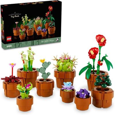 LEGO Botanical Mini Plant Set 758 Pieces Indoor Decoration Toy for Home and Office