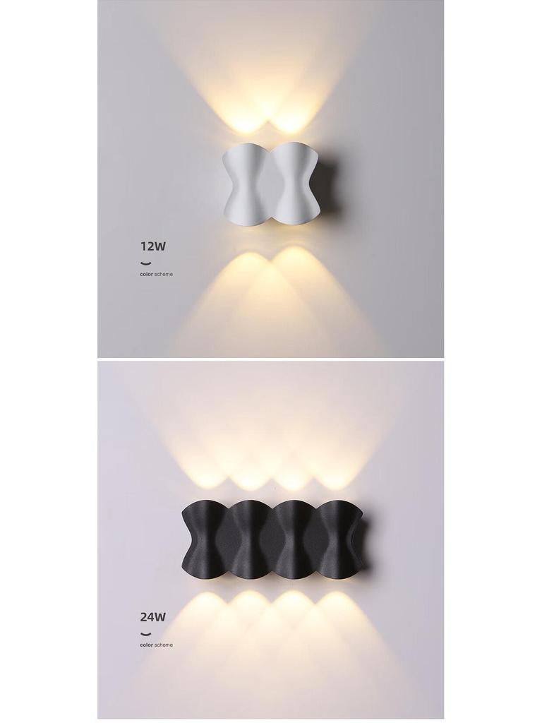 Creative Waterproof Outdoor Wall Light for Doorways, Courtyards, and Balconies