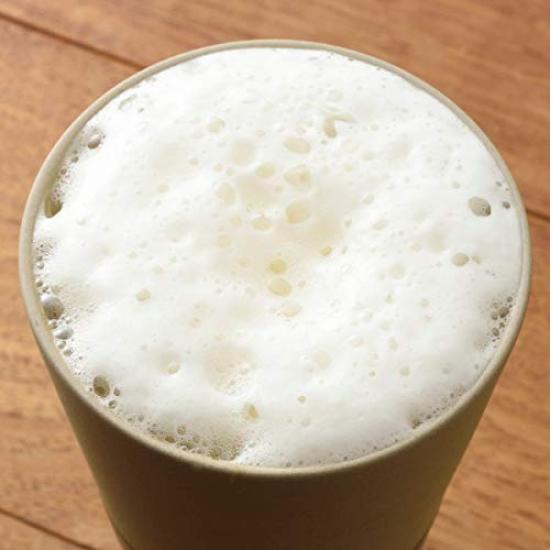 BRUNO Ceramic Beer Simple and Perfect Day Stylish and Keeps Cold or Water Bottle with Tumbler, White, Slim, Father's Gift, Cute, Hot, Lid,