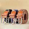 Ladies Belt, Men's Elastic Belt, Casual Elastic Knitted Pin Buckle Belt