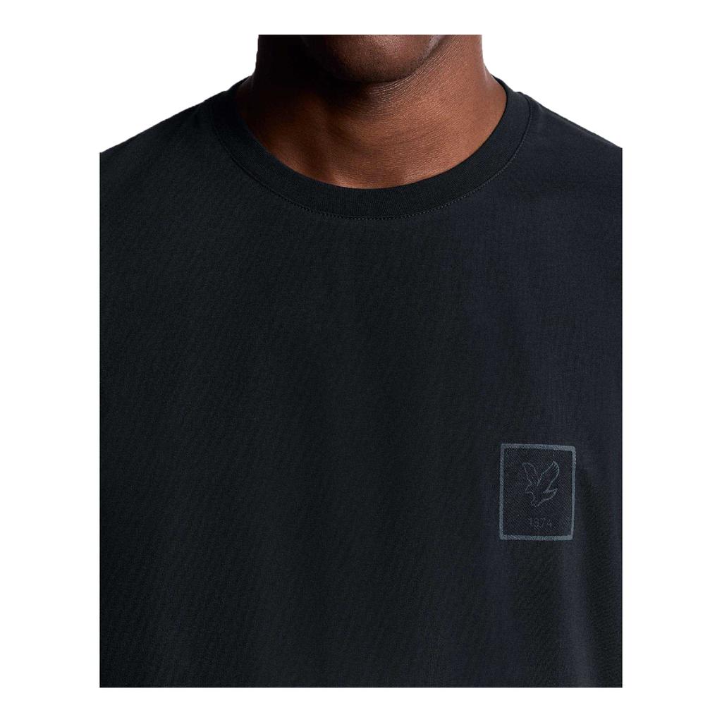 Lyle & Scott Mens Graphic Rubberised Logo T-Shirt