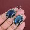 Boucles d'oreilles en labradorite, bijoux faits main, boucles d'oreilles en pierres précieuses, boucles d'oreilles en argent sterling 925, magnifiques boucles d'oreilles pendantes, bijoux avec pierre de naissance, cadeaux pour elle