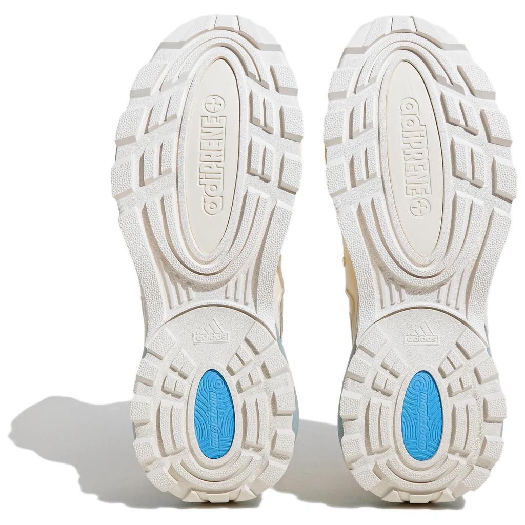 Adidas Wonder Runner Pro Cushioning Non-Slip Low-Top Running Shoes Unisex Running Shoes Off-White Blue IF1707