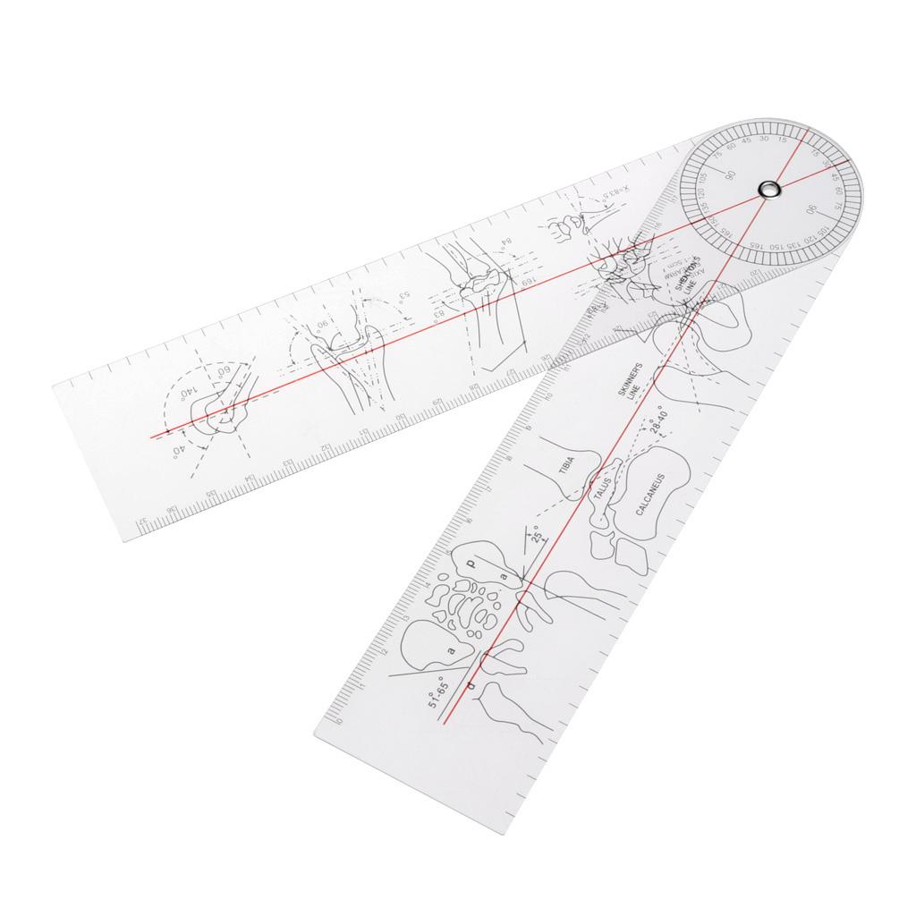 Professional Portable Orthopedic Medical Measuring Angle Ruler Suitable for Family Hospitals Orthopedics