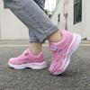 Girls Sport Shoes Waterproof Running Kids Sneakers Casual Leather Pink Breathable Fashion Antislip Lightweight Children Shoes