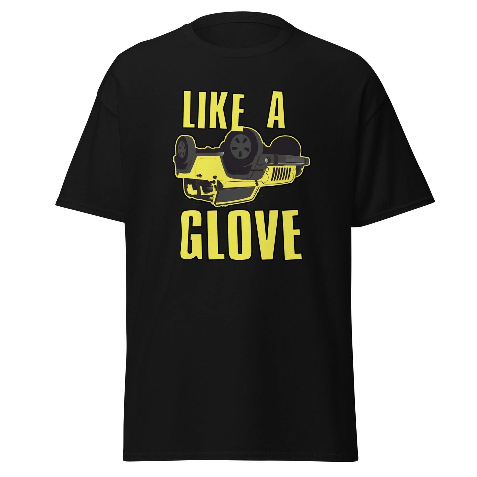 

Like A Glove - Funny Ace Ventura Movie Quote T-Shirt, Unisex M
