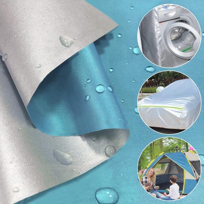 1PC Tent Sunshade Sun Shade Thin Beach Umbrella Silver Coated Outdoor 210T Ripstop Waterproof Fabric Screen Oxford Cloth Awning