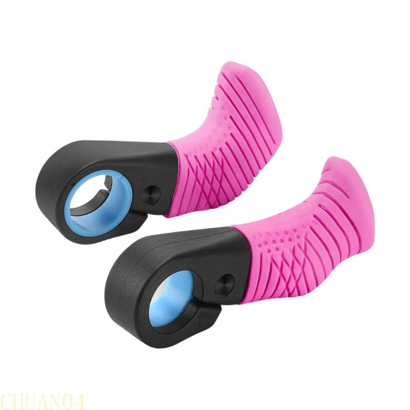 A1A2 Comfortable Bicycles Handlebars End Ergonomically Cycling Thumb Grips Universal Bike Handle Accessorie