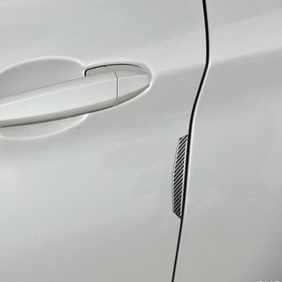 Carbon Fiber Car Universal Door Side Edge Guard Protection Trim Stickers For BMW