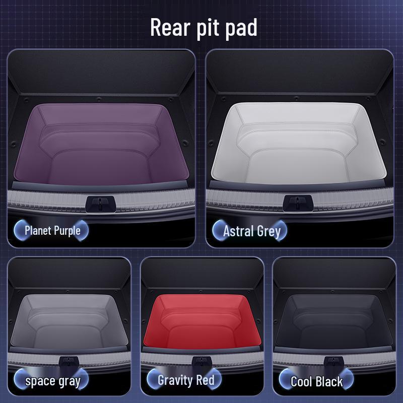 XPeng P7 2025 Trunk Mat - Full Coverage Tail Box Mat for Car Interior Accessories