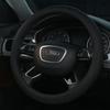 Nappa Leather Embossed Car Steering Wheel Cover - Four Seasons, Comfortable Grip
