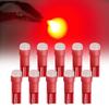 10PCS T5 LED Lights W1.2W W3W LED Car Interior Light Auto Side For Car Turn Signal Dome Door Reading Backup Clearance Lights Back Up Lights 1