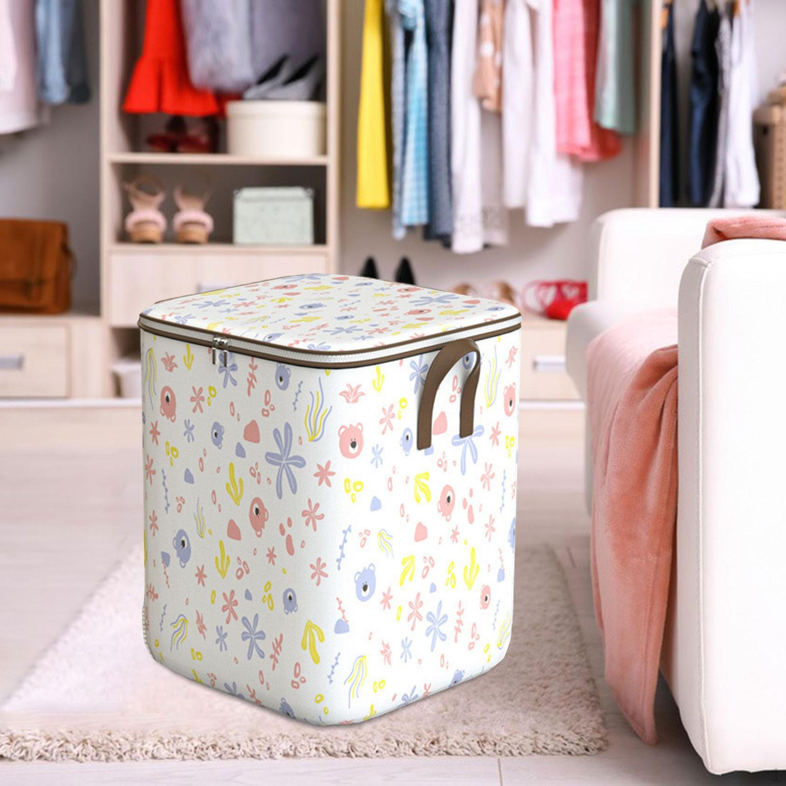 Органайзер для шкафа сумка для хранения одежды чемодан мусорное ведро с крышкой одеяла игрушки для путешествий 990₽