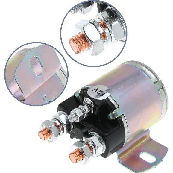 12V Starter Solenoid for Yamaha G2 G8 G9 G11 G14 G16 G20 Gas Golf Cart 1985-2002 4 Terminal Solenoid Replaces JF2-H1950-00 JR3-H1950-00 J38-81950-01