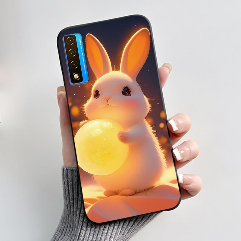 Casing For TCL 20 20S 20 Pro 5G 20L Plus 20L+ Case Luxury Dragon Cute Cool Boys Girls Black Soft Silicone Phone Case Back Cover