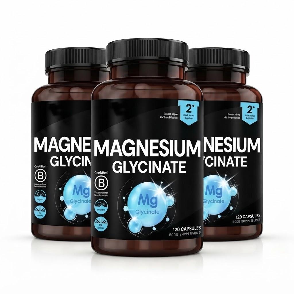 Magnesium Bisglycinate Capsules | High Absorption Mineral Supplement for Muscle & Sleep Support | 60 Servings / 120 Capsules