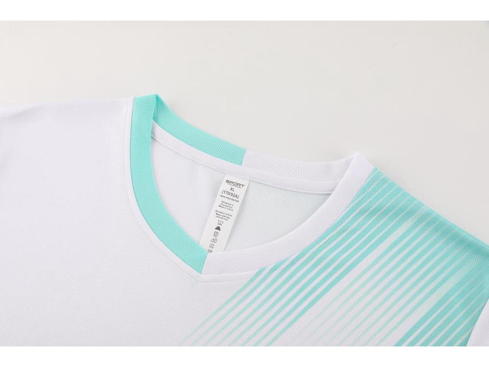 Quick-Dry Ice Silk Sports Set: Running & Football Training Suit