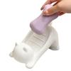 Cat Shape Soap Box Cartoon Soap Dish Washing Sponge Holder Household Bathroom Accessories for Camping Shower Travel Bathroom