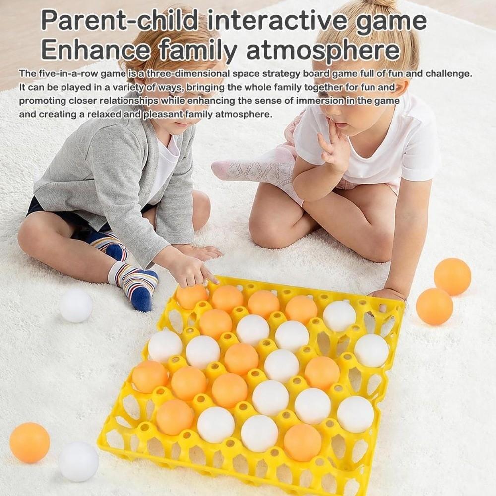 Two-Player Table Tennis Gobang Dual Color Balls Fun Party Game For Two-Player Battles