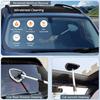 Windshield Cleaning Tool Windshield Cleaning Wand Auto Window Cleaner,4 Pieces Reusable Cloth Pads for Car Interior, Dirty Car Washing Brushes