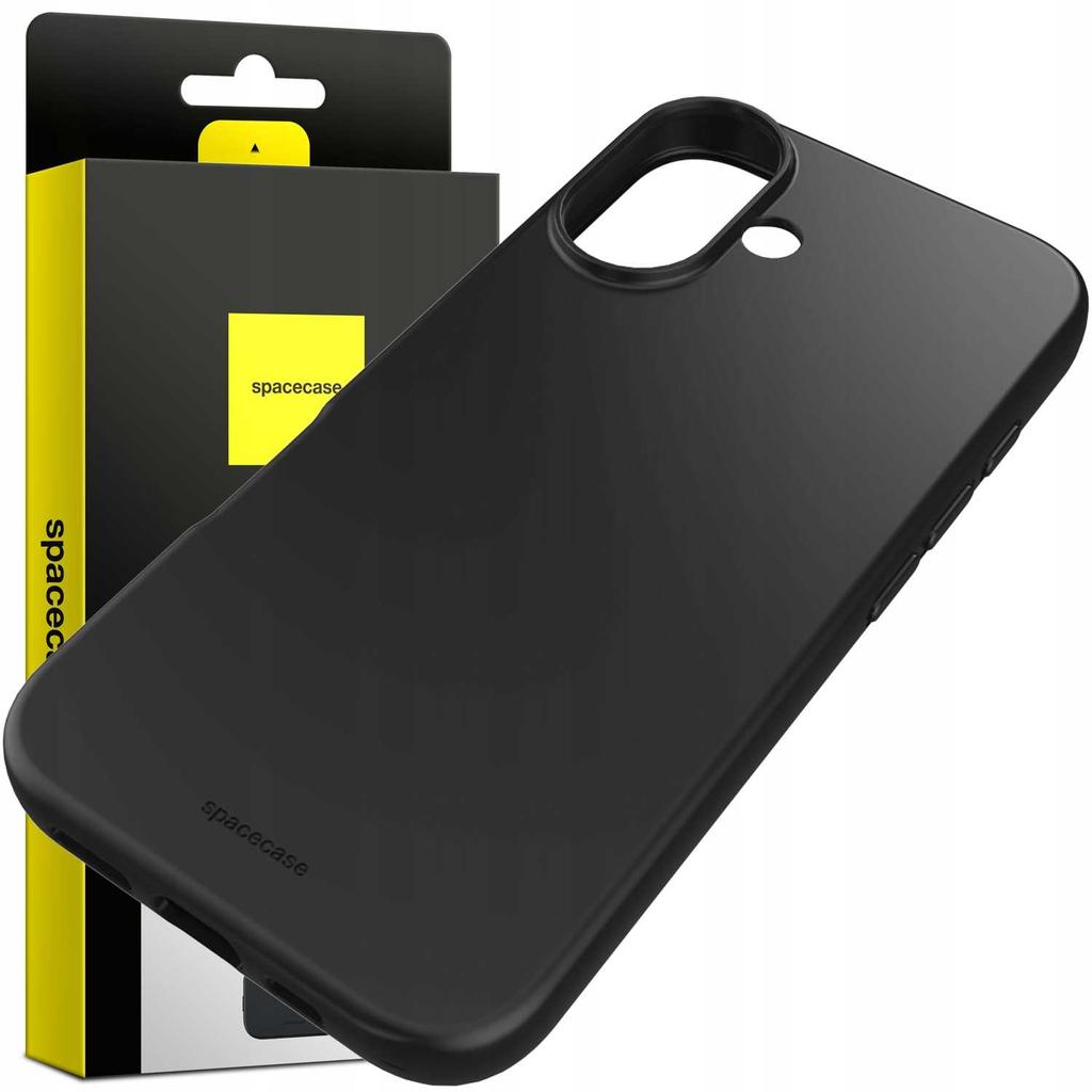 Sc Silicone Case Iphone 16 Plus Black